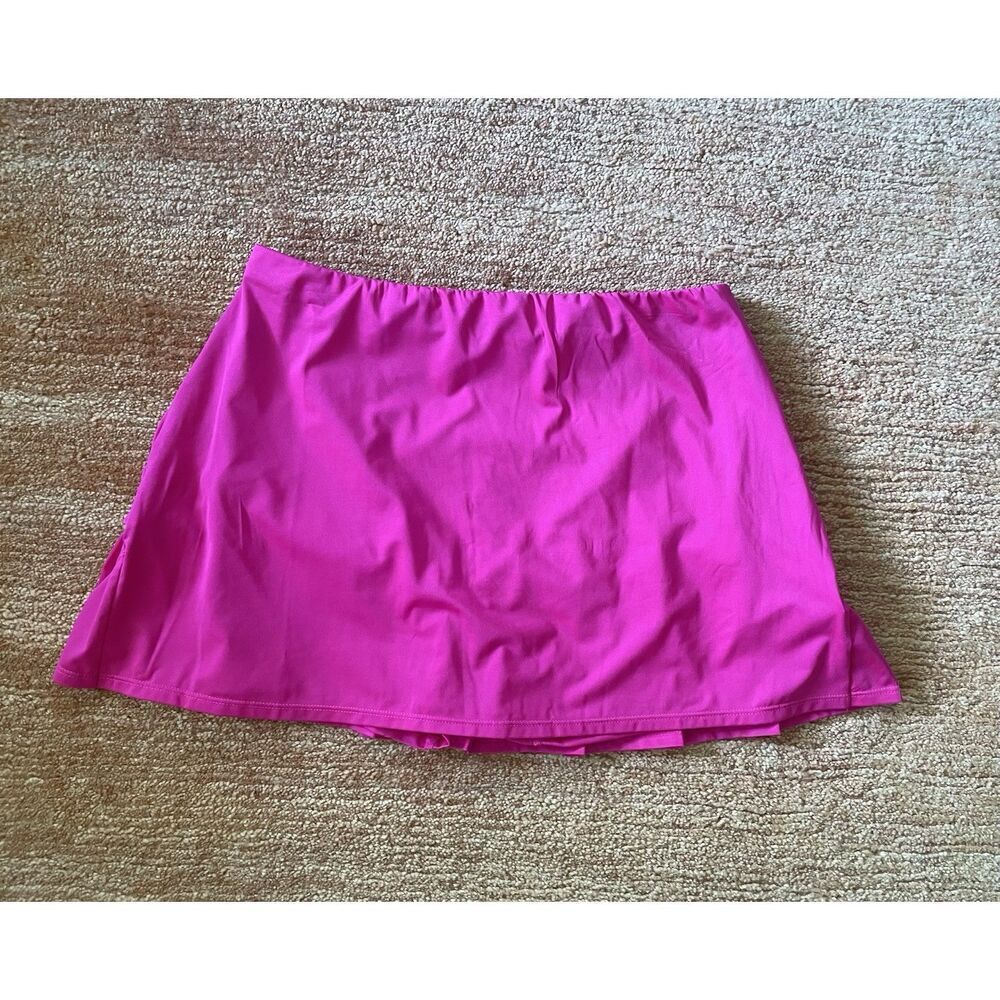 Tail fuchsia hot pink athletic skort skirt shorts combo womens Medium